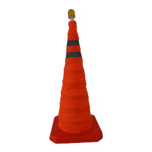 Telescopic Traffic Cone W/Ligh