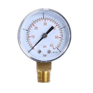 Pressure Gauge 63mm Radial M1/