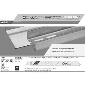 2PCS R/SAW BLD BIM 230MM 18TPI