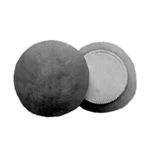 6 In Sheepskin Pad Flat Velcro