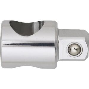 Adaptor, 1/2, Crv Steel, Din31