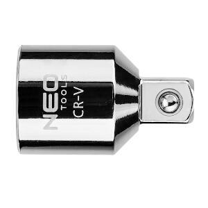 Adaptor, 1/2, Crv Steel, Din31