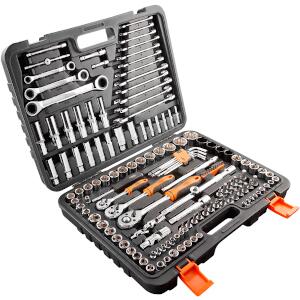Socket Wrenches, 156 Pcs, 1/4 