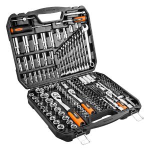 Socket Wrenches, 219 Pcs, 1/4 