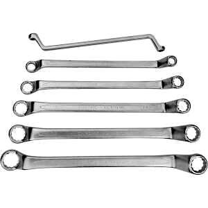 offset Ring Spanner Set 6-17mm