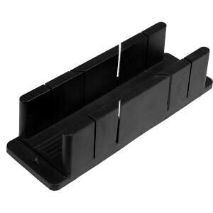 Plastic Miter Box, Cutting Ang