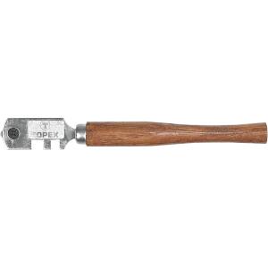 Glass Cutter, Wooden Handle, R