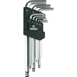 Hex Keys, 1.5–10 mm, Set of 9 