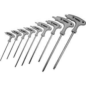 T Handle Torx Keys, T10–T50 mm