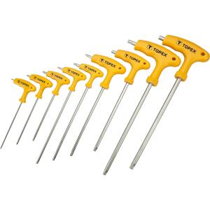 T Handle Torx Keys, T10–T50 mm