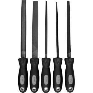 Metal Files, Set of 5 Pcs, Fla