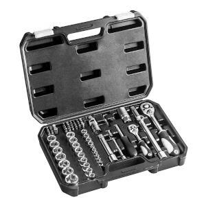 Socket Wrenches, 72 Pcs, 1/2 I