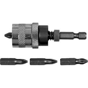 Bit Holder, 1/4", 65 mm, Set o