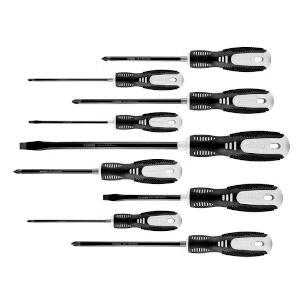 Screwdrivers 9 Pc Set, Crv Ste