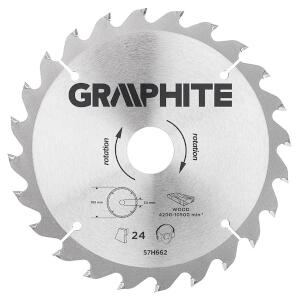 Carbide Saw Blade 185mm 24T
