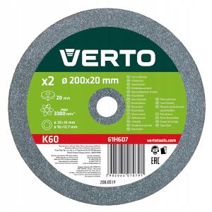 2 Pieces Bench Grinder Disc 20