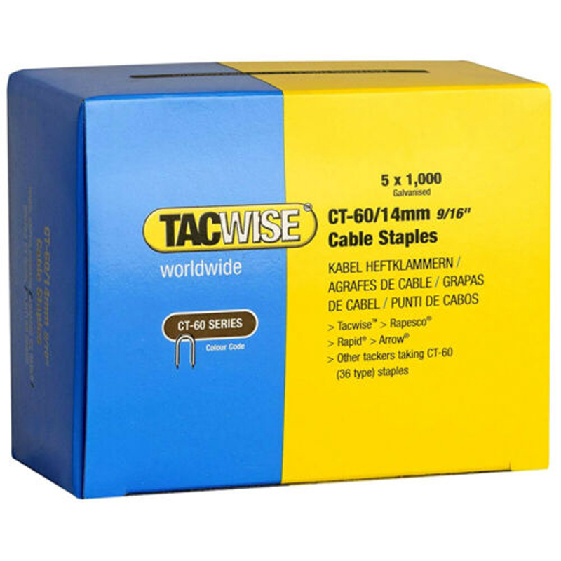 Nails & Staples For Use In Hand, Corded And Cordless Tackers