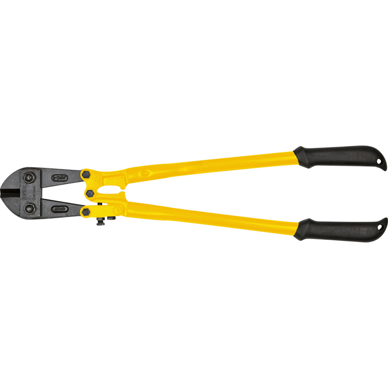 Bolt Cutters, Plastic Handles, Hardened Jaws Made Of Crv Steel,