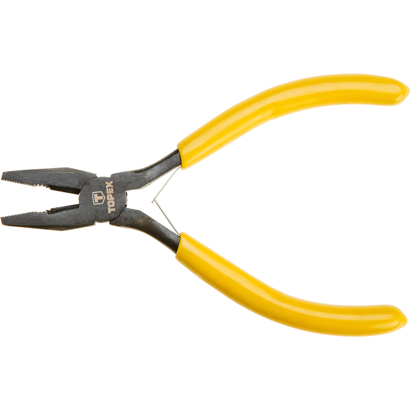 Precision Combination Pliers, 120 Mm, Elastic Handle Coating, Spreader