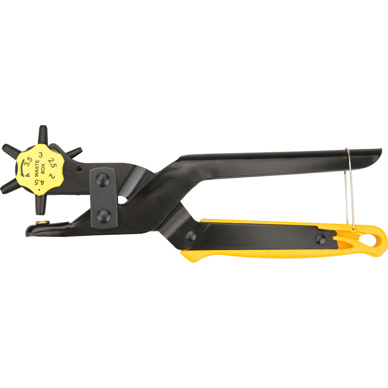 Revolving Leather Punch, 240 Mm, Range 2 4.5 Mm