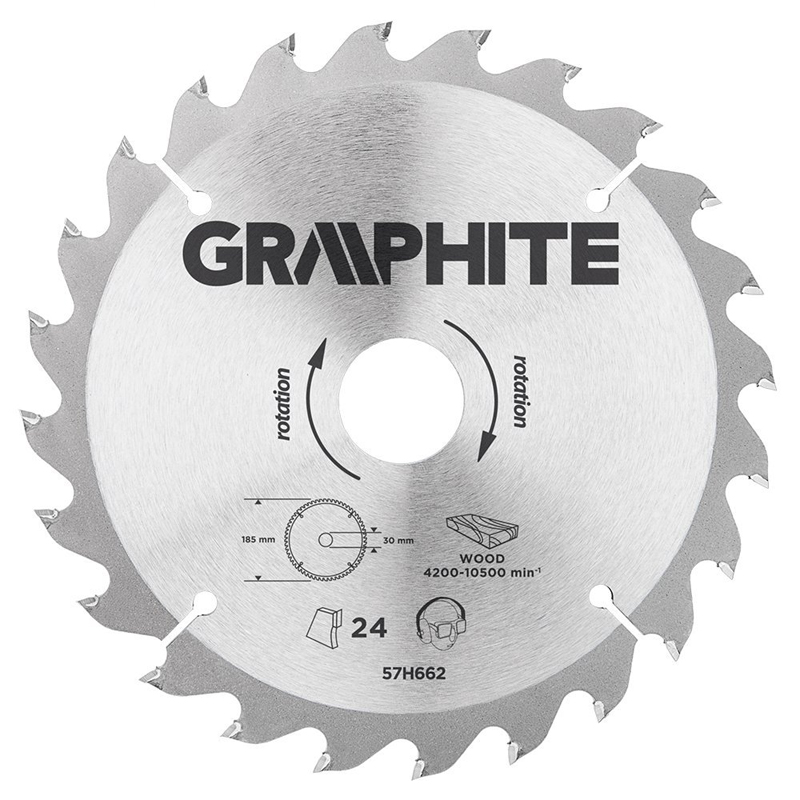 Carbide Saw Blade 185Mm 24T