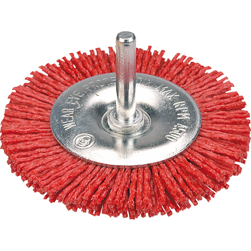 Abrasive Brush With Shaft 100 Mm
